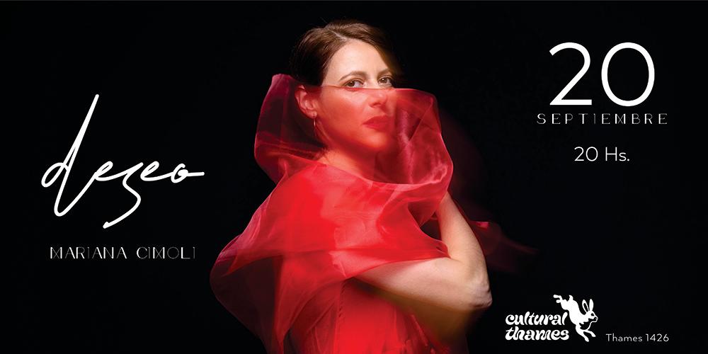 Mariana Cimoli presenta ¨DESEO¨