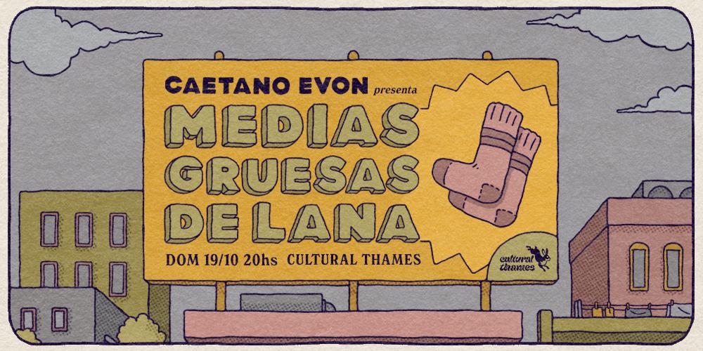 Caetano Evon presenta  Medias Gruesas de Lana